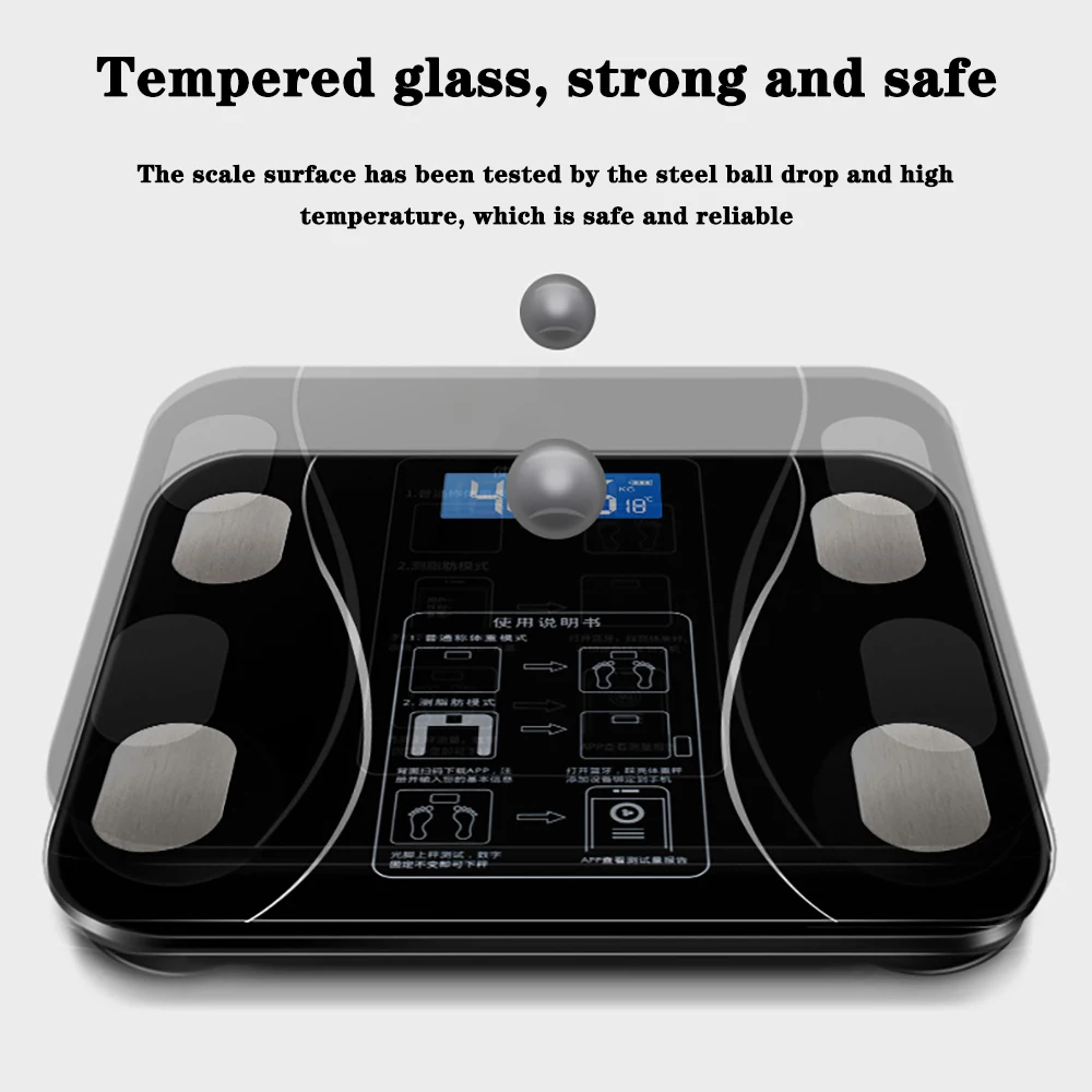 Body Fat Scale Smart Wireless Digital