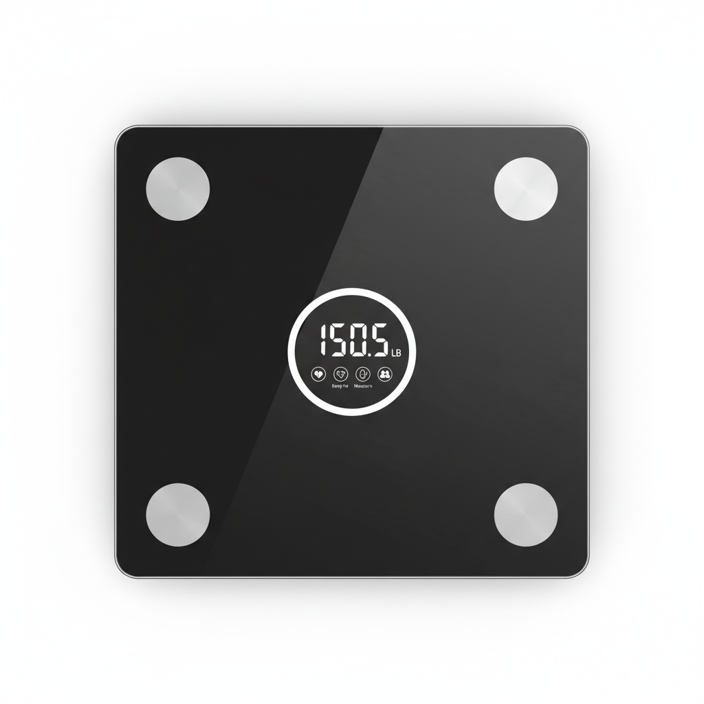 Báscula vista superior