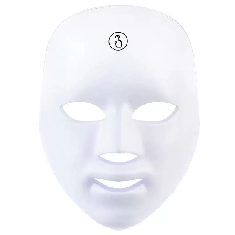7 Colors LED Lights Face Neck Beauty Device Vibration Massage Improve Neck Lines Home Use Face Lifting Machine 7 Modes 3 Levels