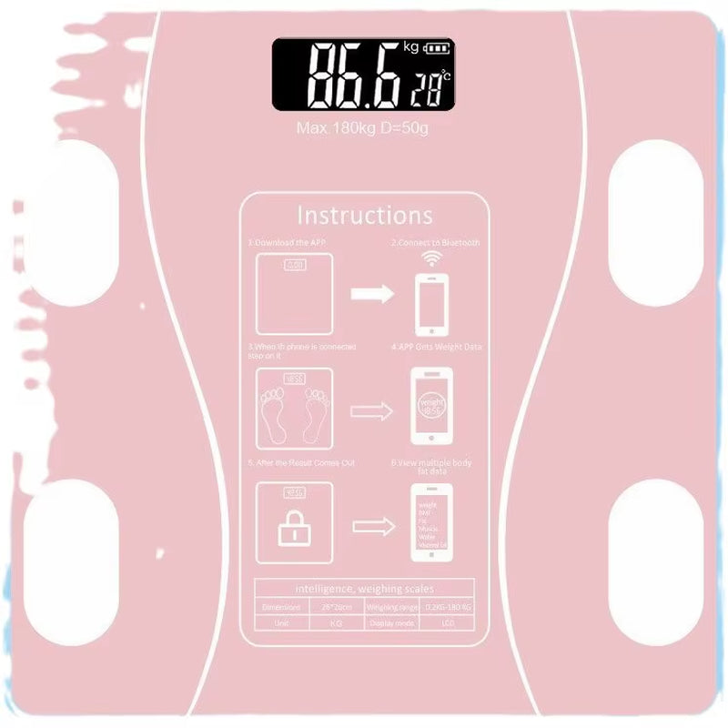 Bluetooth Body Fat Scale and Weight Scale Accurately Capture Subtle Changes and Detect Multiple Types of Health Data